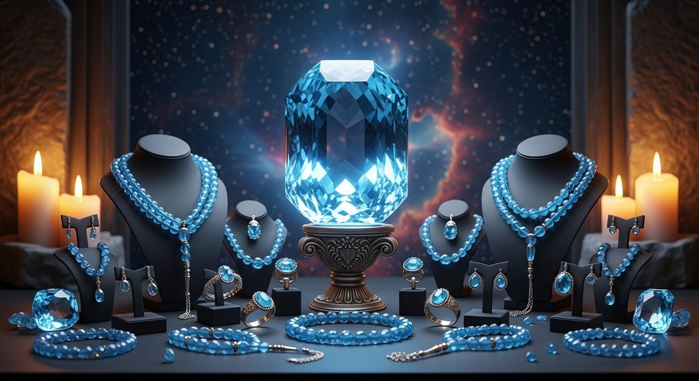 Mavi Topaz Taşı: Berrak Zihin, İletişim ve Zarif Enerji