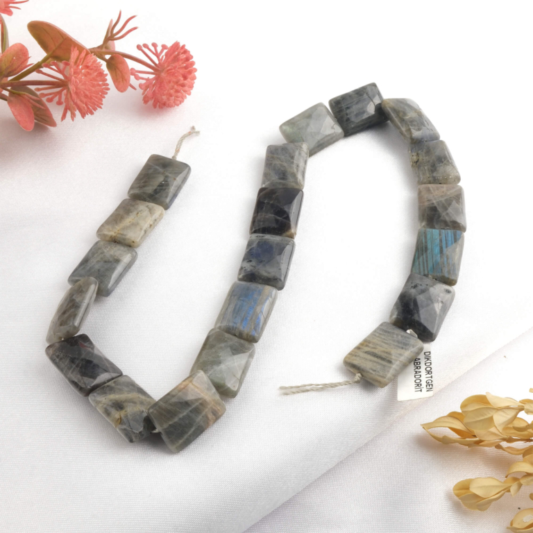 toptan doğal taş dizi dikdörtgen labradorit profesyonel dizim ve enerji çalışmaları için doğal taş