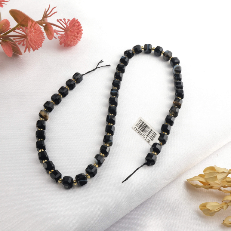 toptan doğal taş dizi akik 6mm faset küp kesim profesyonel dizim için doğal taş