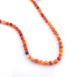 toptan doğal taş dizi akik 6mm faset küp kesim profesyonel dizim için doğal taş