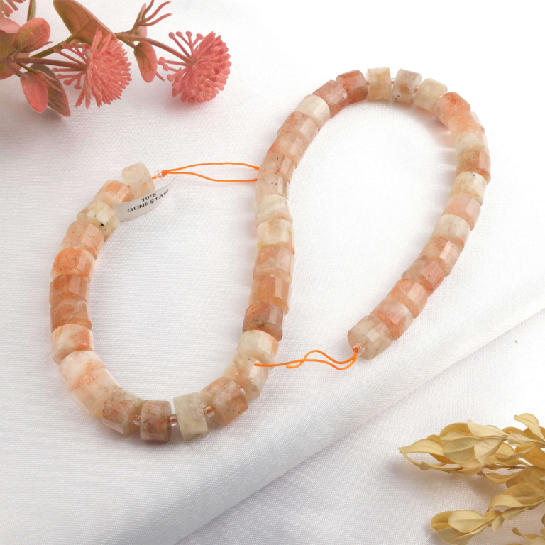 toptan doğal taş dizi güneştaşı 10x8mm profesyonel dizim ve enerji çalışmaları için doğal taş