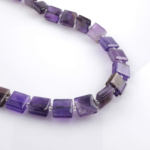 toptan doğal taş dizi ametist 12mm kanallı kesim profesyonel dizim için doğal taş