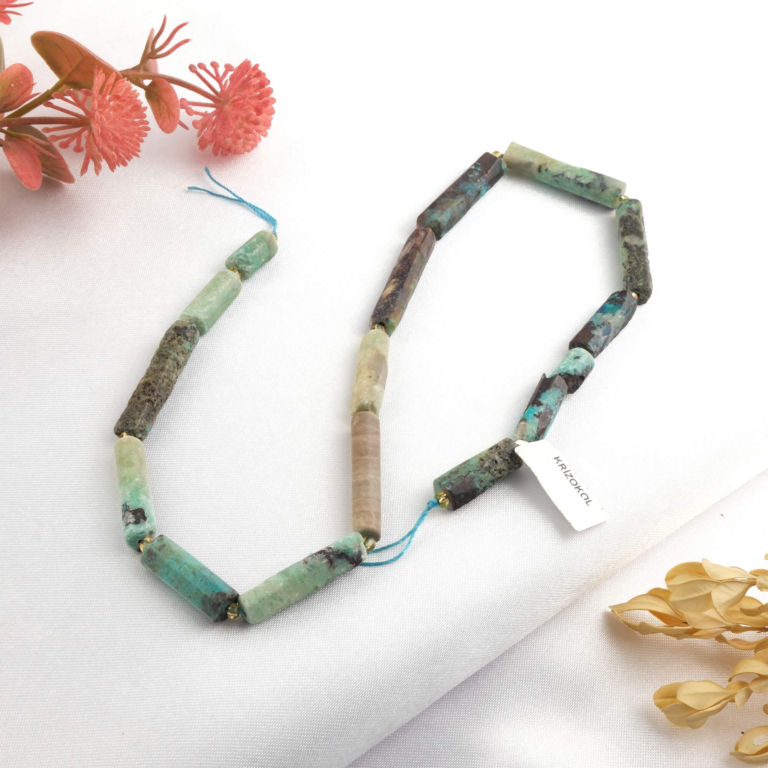 toptan doğal taş dizi krizokol profesyonel dizim ve enerji çalışmaları için doğal taş