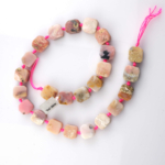 toptan doğal taş dizi pembe opal profesyonel dizim ve enerji çalışmaları için doğal taş