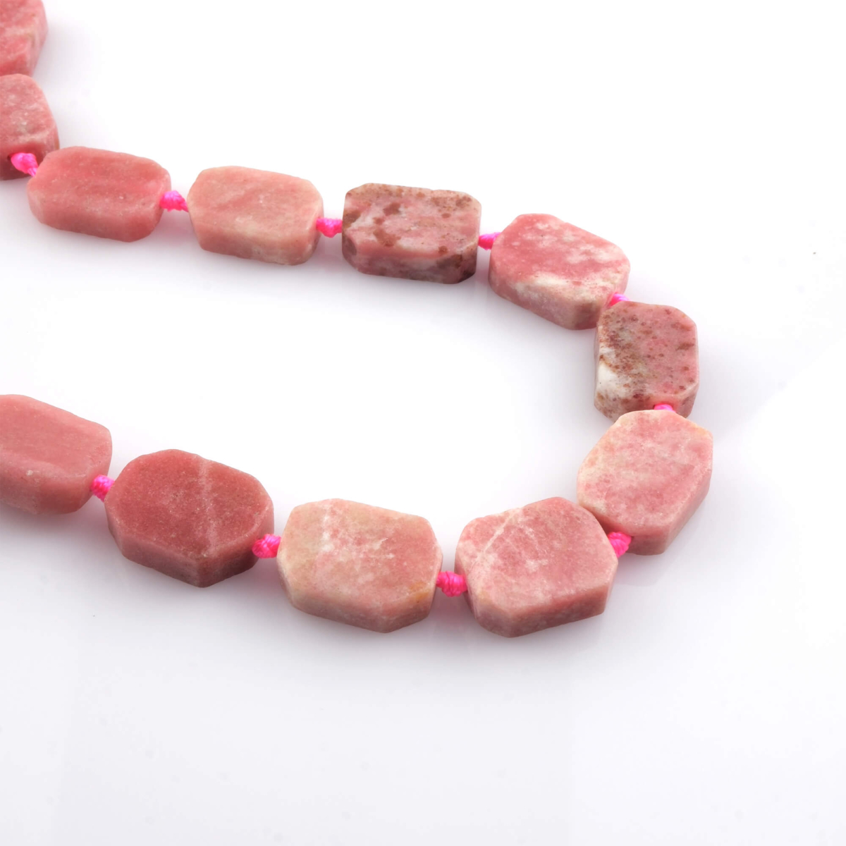 toptan doğal taş dizi rodonit profesyonel dizim ve enerji çalışmaları için doğal taş