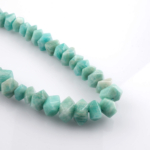 toptan doğal taş dizi amazonit 6x11mm rondel kesim profesyonel dizim için doğal taş