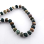 toptan doğal taş dizi hint akik 6x8mm rondel kesim profesyonel dizim için doğal taş