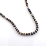 toptan doğal taş dizi pietersit 6x8mm rondel kesim profesyonel dizim için doğal taş