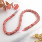 toptan doğal taş dizi rodokrozit rondel kesim profesyonel dizim için doğal taş