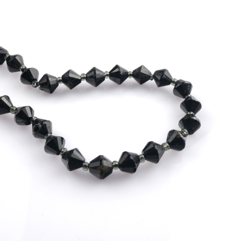 toptan doğal taş dizi siyah turmalin profesyonel dizim ve enerji çalışmaları için doğal taş