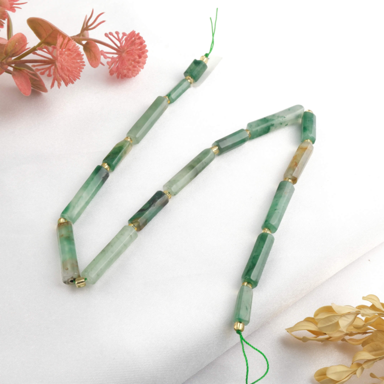 toptan doğal taş dizi yeşil kuvars profesyonel dizim ve enerji çalışmaları için doğal taş