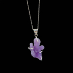 Grape Agate Doğal Taş Ham Gümüş Kolye - Görsel 6