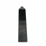 Shungite (Şungit) Doğal Taş Obelisk Parça - Görsel 3