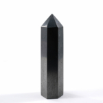 Shungite (Şungit) Doğal Taş Obelisk Parça - Görsel 2