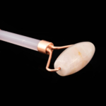Pembe Kuvars Doğal Taş Face Roller (Masaj Aleti) - Görsel 5