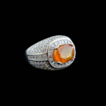 Sarı Safir Doğal Taş Gümüş Bayan Yüzük (5.75ct) - Görsel 5