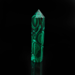 Malahit Doğal Taş Obelisk Parça - Görsel 5