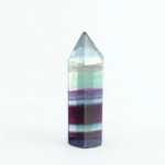 Rainbow Florit Doğal Taş Obelisk Parça - Görsel 3