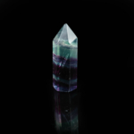 Rainbow Florit Doğal Taş Obelisk Parça - Görsel 5