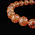8A Kalite Güneş Doğal Taş Bileklik (10-11mm) - Görsel 6