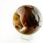 Agate (Akik) Doğal Taş Küre - Görsel 4