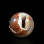Agate (Akik) Doğal Taş Küre - Görsel 5