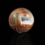 Agate (Akik) Doğal Taş Küre - Görsel 6