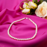 Orijinal Rose Okyanus İnci Gerdanlık Kolye (6mm)