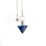Lapis Lazuli Doğal Taş Pandül (Sarkaç) - Görsel 2