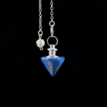 Lapis Lazuli Doğal Taş Pandül (Sarkaç) - Görsel 3