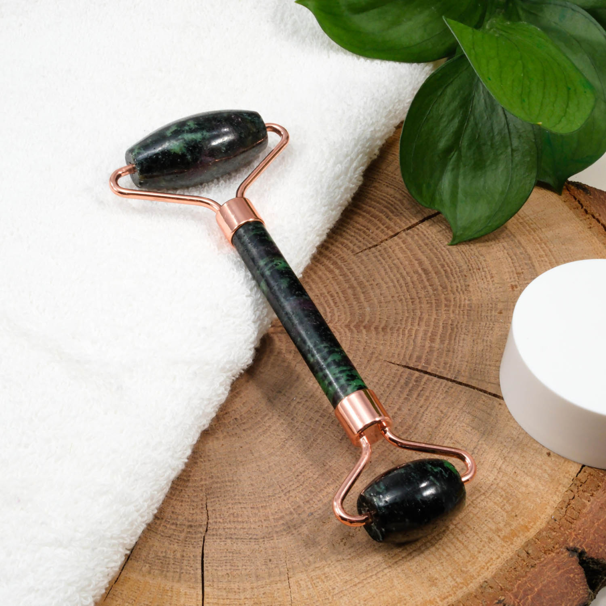 Anyolit Doğal Taş Face Roller (Masaj Aleti)