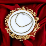 Pirit Doğal Taş Küp Model Kolye (2-3mm)