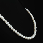 Şekilsiz Orijinal Okyanus İnci Gerdanlık Kolye (6-7mm) - Görsel 6