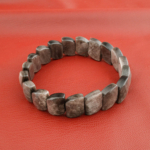 Silver Obsidyen Doğal Taş Rolex Bileklik - Görsel 5