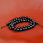 AAAA Kalite Shungite (Şungit) Doğal Taş Dizi (6mm) - Görsel 5