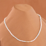 Morganit Doğal Taş Kolye (2-3mm) - Görsel 6
