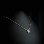 Orijinal Swarovski Taşlı Gümüş Kolye - Görsel 5