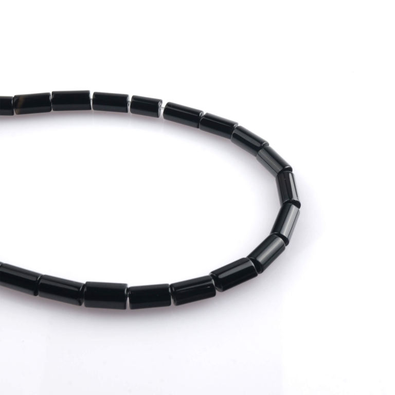 toptan doğal taş dizi akik 4x10mm profesyonel dizim için doğal taş