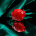 Cinnabar-(Zinober) Taşı Özel El Oyması Obje