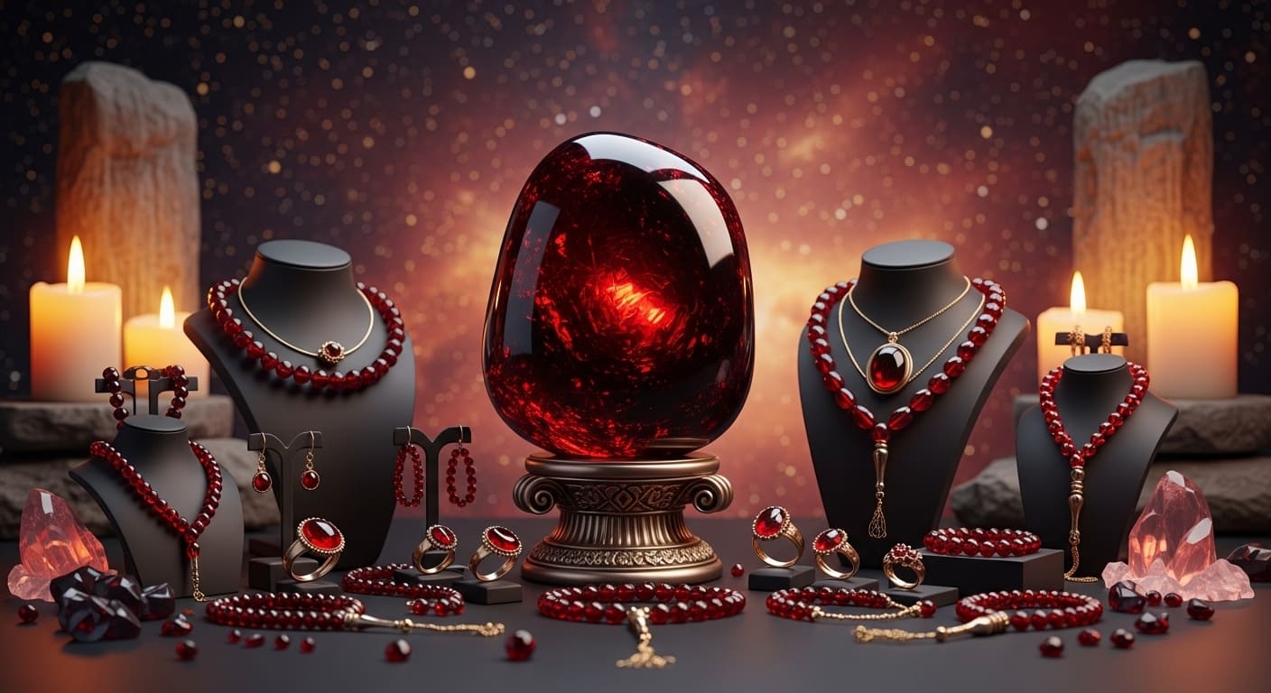 Granat Taşı: Tutku, Güç ve Yaşam Enerjisinin Derin Kırmızısı