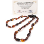 Sertifikalı Yetişkin Kehribar Kolye - Görsel 3