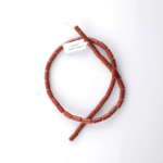 toptan doğal taş dizi kırmızı jasper 4x10mm profesyonel dizim için doğal taş