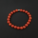 Kırmızı Jasper Doğal Taş Bileklik (8mm) - Görsel 5