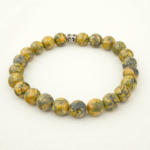 Bumblebee Jasper Doğal Taş Bileklik (8mm) - Görsel 2