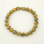 Bumblebee Jasper Doğal Taş Bileklik (8mm) - Görsel 3