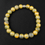 Bumblebee Jasper Doğal Taş Bileklik (8mm) - Görsel 5