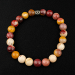 Mokait Jasper Doğal Taş Bileklik (8mm) - Görsel 5