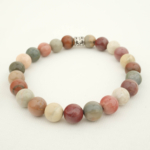 Alashan Agate Doğal Taş Bileklik (8mm) - Görsel 2