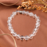 Kristal Kuvars Taşı Bileklik (8mm)