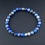2A+Kalite Lapis Lazuli Doğal Taş Bileklik (6mm) - Görsel 5